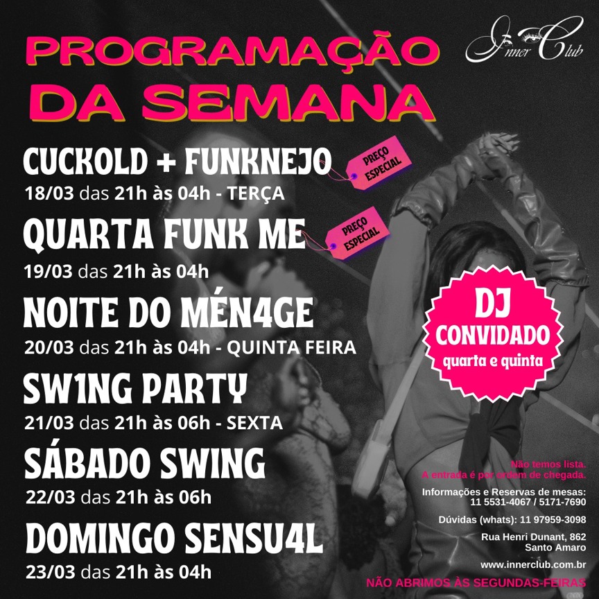 Imagem do evento CUCKOLD + FUNKNEJO