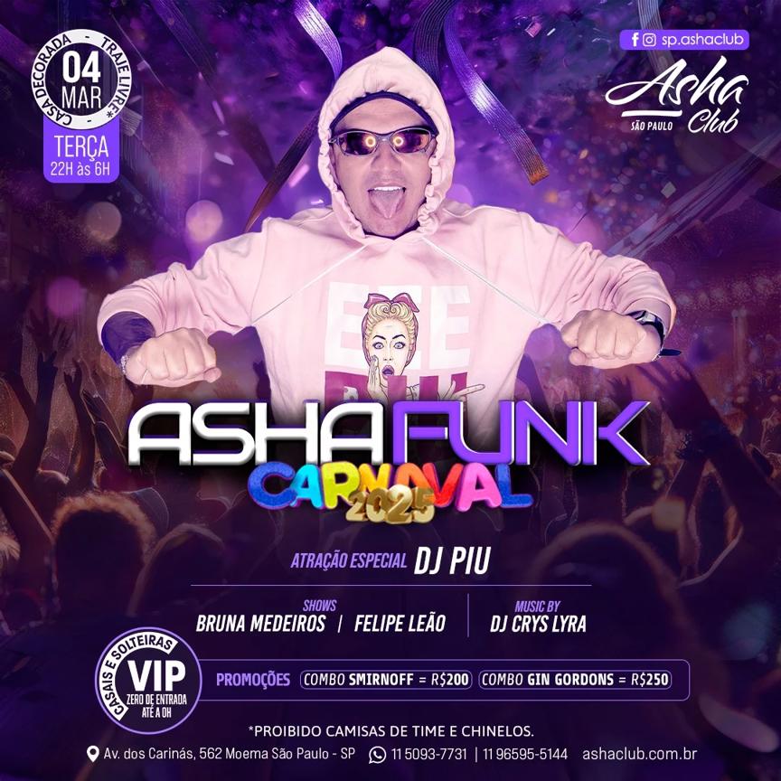 Imagem do evento Asha Funk